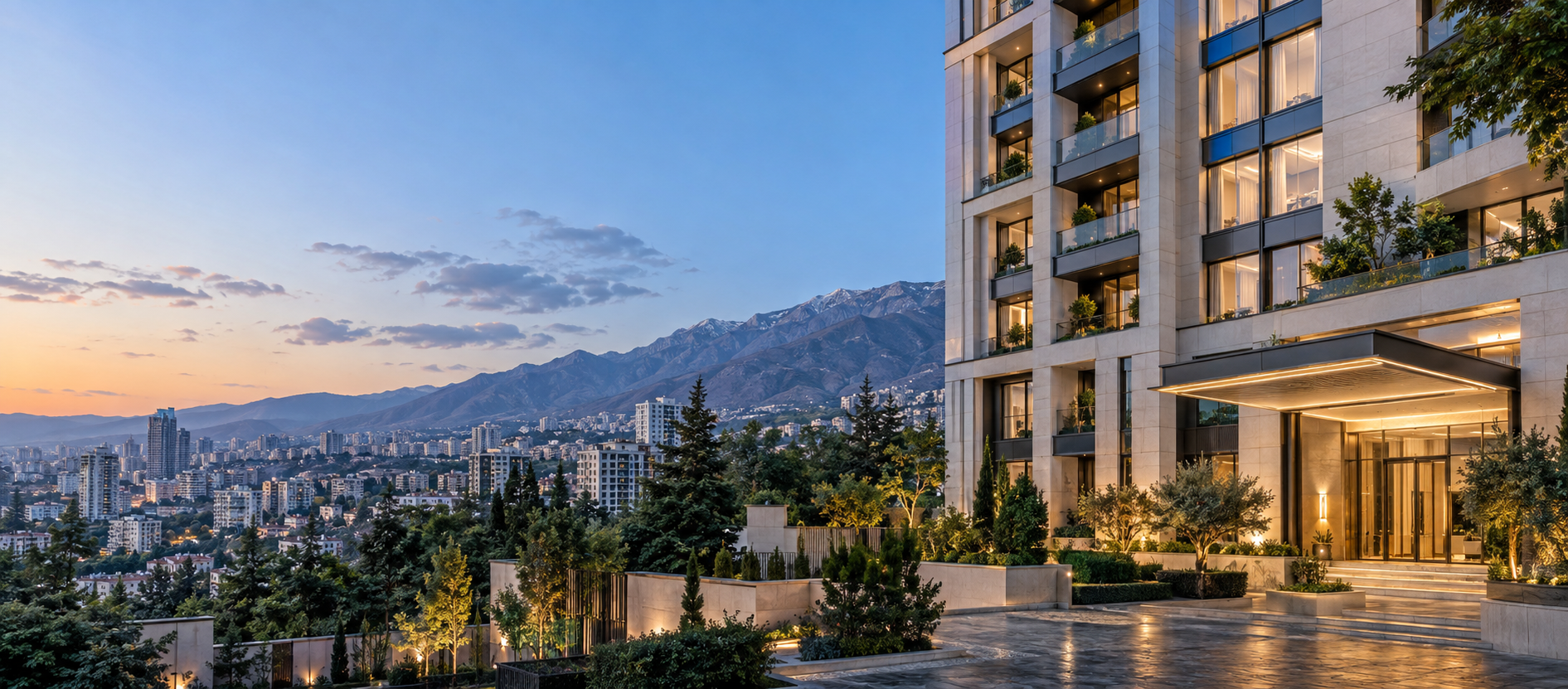 برج مسکونی تهران